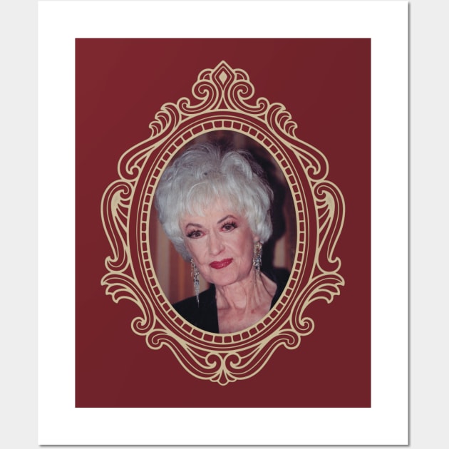 Bea Arthur (Golden Girls) v2 Wall Art by Emma